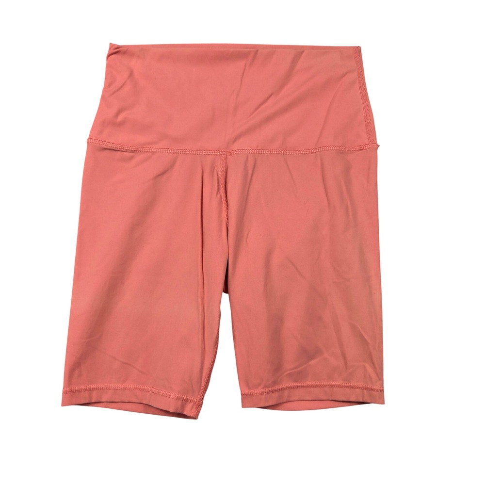 Lululemon Align Shorts Women 6 Pink Excellent High Rise 6 Inch Biker Yoga